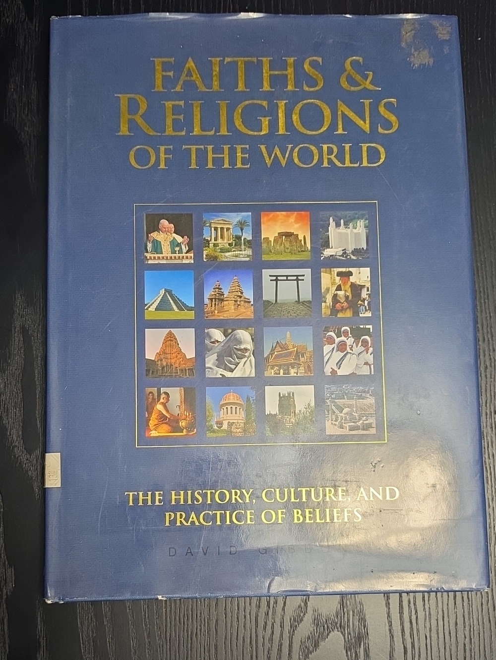 Faiths & Religions of the World Hardcover Book - Blue Cover
